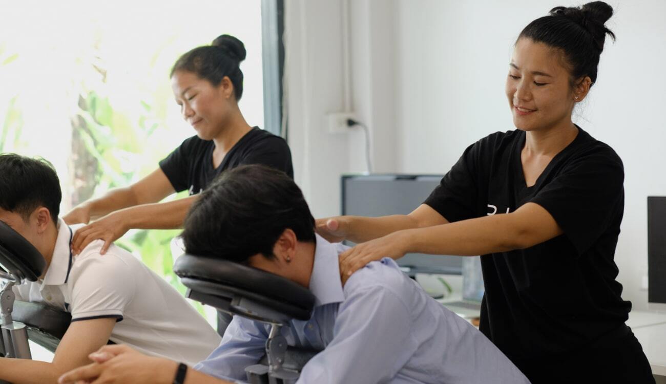 Corporate discount massage services